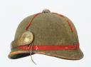 Photo 6 : CASQUE D'ESSAI D'INFANTERIE POUR LA TENUE RÉSÉDA, modèle 1912, second type.