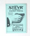 The Steyr automatic Pocket Pistol 1909