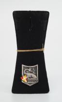 PAIRE DE PATTES D'ÉPAULES DE DEUXIÈME CLASSE D'UN SOLDAT AU CENTRE D'ENTRAINEMENT COMMANDO 129 D'INFANTERIE, ANNÉES 1970, Cinquième République. 28404-12