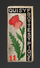 INSIGNIA GROUP 12 group 11 "He who touches it, gets pricked" VERCORS YOUTH WORKSITE, World War II. 31880-2