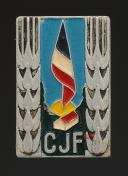 PROTOTYPE DE L'INSIGNE DU MODÈLE GÉNÉRAL DES CHANTIERS DE JEUNESSE, Seconde Guerre Mondiale. 31793-1