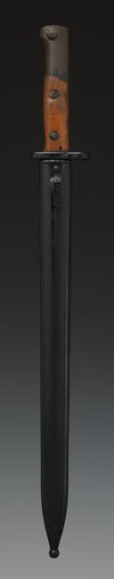 BAÏONNETTE DE FABRICATION BELGE POUR FUSIL ET CARABINE MODÈLE 1924, modèle 24-30, Années 1930-1950. 30761