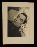 PHOTOGRAPHIE DE PHILIPPE HENRIOT SUR SON LIT DE MORT, 1944, Seconde Guerre Mondiale. 29188-3R