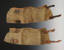 CANVAS GAITERS OF THE HEER, 1941 model, Second World War. Item number: 30751-6