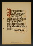 GERMAN PROPAGANDA POSTER, World War II. 18275-4
