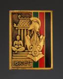 INSIGNIA OF THE 16th FOREIGN LEGION ENGINEERING COMPANY, Indochina War. 32056MR