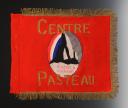 FANION DU CENTRE PASTEAU DU GROUPEMENT DAUPHINÉ DE L'ORGANISATION JEUNESSE ET MONTAGNE, Seconde Guerre Mondiale. 31582R
