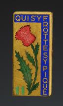 INSIGNE GROUPEMENT 12 groupe 11 Qui s'y frotte s'y pique VERCORS CHANTIER DE JEUNESSE, Seconde Guerre Mondiale. 31880-5