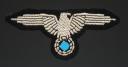 AIGLE DE MANCHE TROUPE DE LA WAFFEN-SS, Waffen-SS Ärmeladler für Mannschaften. Seconde Guerre Mondiale. 33339R