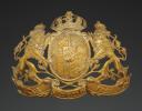 BAVARIAN ENLISTED MAN'S PICKELHAUBE PLATE, model 1886, Second Reich. 31354R
