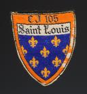 PATCH GROUPING 105 group 5 SAINT LOUIS YOUTH CAMP 2nd model, Second World War. 31701-5