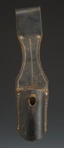 SCABBARD FOR MAUSER K98K BAYONET, 1884/1898 model, Koppelschuh for bayonet 84/98, World War II. 32734R