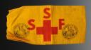 BRASSARD DE LA SECTION DES SAGES FEMMES DE LA DÉFENSE PASSIVE, Seconde Guerre Mondiale. 33155R