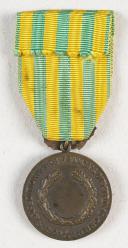 Photo 2 : MÉDAILLE COMMÉMORATIVE DE LA CAMPAGNE D’INDOCHINE, crée en août 1953.