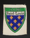 ÉCUSSON GROUPEMENT 105 groupe 4 SAINT LOUIS DES CHANTIERS DE JEUNESSE 2d modèle, Seconde Guerre Mondiale. 31701-6