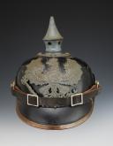 REPRODUCTION OF AN INFANTRY TROOP SPIKED HELMET, model 1915, Prussia World War I Pickelhaube. 30735
