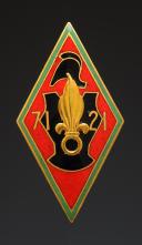 INSIGNIA OF THE 21st COMPANY OF THE 71st ENGINEER BATTALION OF THE FOREIGN LEGION, Indochina War. 32066MR.