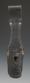 SCABBARD FOR MAUSER K98K BAYONET, model 1884/1898, Koppelschuh für Seitengewehr 84/98, World War II. 30765-2B
