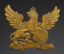 PLATE FOR A BAVARIAN PICKELHAUBE HELMET, Second Reich. 31344R