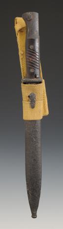 MAUSER K98K BAYONET, model 1884/1898, Seitengewehr 84/98, World War II. 30711-2