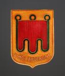 13 BONAPARTE Group Insignia, Auvergne group of the Youth Workshops, enamel sample, Second World War. 31894.