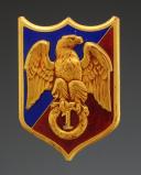 INSIGNIA OF THE 1st LEGION OF THE LYON GUARD, 2nd type, World War II. 31447R