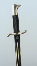 Photo 4 : BAÏONNETTE DE POMPIER ALLEMAND, modèle 1933. 