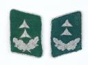 COLLAR TABS OF AN ADMINISTRATION OFFICER WITH THE RANK OF LIEUTENANT OF THE LUFTWAFFE, model 1935. 19937/R641/6692