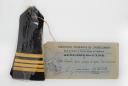 PAIRE DE PATTES D'ÉPAULES SPÉCIMEN TYPE D'UN COMMANDANT D'INFANTERIE, 1952, Quatrième République. 28404-20