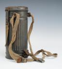 NOMINATIVE GAS MASK OF THE GERMAN ARMY, Gasmaske des Heeres, model 1938, Second World War. 30754