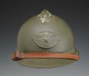 ADRIAN HELMET OF THE MILITARY AVIATION, model 1926 refurbished after the Second World War, Fourth Republic. 29653R