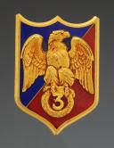 INSIGNIA OF THE 3rd LEGION OF THE MONTPELLIER GUARD, 2nd type, Second World War. 31449R
