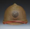 CASQUE ADRIAN DE CHASSEURS, modèle 1926, Troisième République - Seconde Guerre Mondiale. 28595R