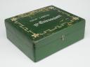 Wooden box regimented with the 11th Cuirassiers, late 20th century. 30849R