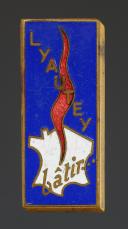 LYAUTEY GROUP 5 YOUTH CAMPS INSIGNIA, enameled example, Second World War era. 31831