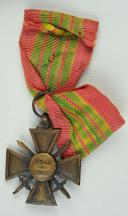 Photo 3 : CROIX DE GUERRE 1939-1940, septembre 1939.
