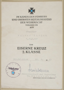 Photo 6 : INSIGNE ET DIPLÔME DE TRADITION DE LA 34e DIVISION D’INFANTERIE, 1942