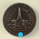 INSIGNE DE JOURNÉE DES ANCIENS COMBATTANTS DU KYFFHÄUSERBUND - 5. Deutscher Reichskriegertag des Kyffhäuserbundes - Kassel 6.-8. Juli 1935. 12719