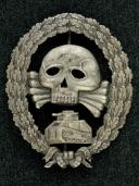 Photo 1 : DÉCORATION DES TROUPES BLINDÉES DE LA LÉGION CONDOR, classe argent, modèle 1936.