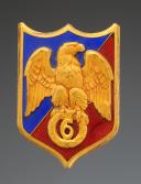 INSIGNIA OF THE 6th LEGION OF THE TOULOUSE GUARD, 2nd type, Second World War. 31452R