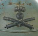 Photo 5 : 235	CASQUE TYPE ADRIAN DU COMMERCE, D'ARTILLERIE, modèle 1915. 