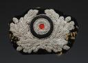 COCARDE POUR COIFFURE D'OFFICIER PANZER, Eichenlaubkranz. Seconde Guerre Mondiale. 33334R