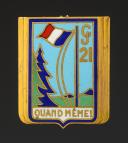 INSIGNE GROUPEMENT 21 GALLIENI DES CHANTIERS DE JEUNESSE, Seconde Guerre Mondiale. 31903-3