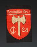 PATCH GROUPING 24 "WHY NOT" YOUTH WORKSHOPS, Second World War. 31677-3