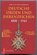 DEUTSCHEN ORDEN UND EHRENZEICHEN 1800 - 1945