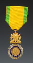 MÉDAILLE MILITAIRE, modèle 1870, Troisième République. 29788-6R