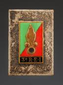 3rd Foreign Infantry Regiment badge, Indochina War. 32071MR
