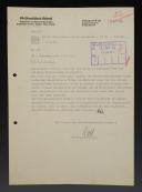 DOCUMENT DE LA SECTION SUD-OUEST DE LA SS SIGNÉ DU GÉNÉRAL DE L'ALLGEMEIN-SS CURT KAUL, Troisième Reich. 18627R