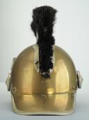 Photo 3 : CASQUE TROUPE DE GENDARME À PIED, MODÈLE 1912, TROISIÈME RÉPUBLIQUE.