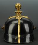 Photo 4 : CASQUE À POINTE D'OFFICIER HESSOIS DU 'RESERVE FELDARTILLERIE REGT n°25 ou n°61', modèle 1871.